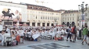 Traditional doesn't mean "no fun" - this was a dinner-eating flash mob back in summer.