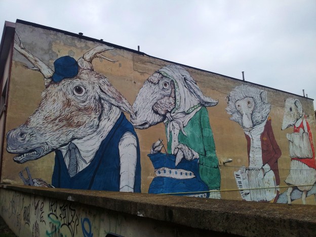 Street art in Turin, Italy