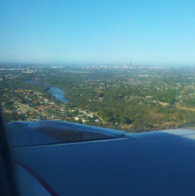 Perth, Australia, from the air