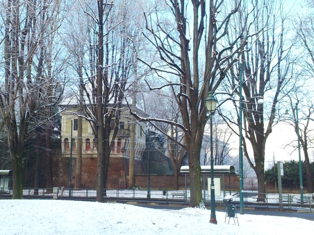 Snow in Giardini Reali