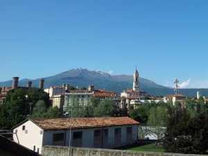 Looking across the river to the historical centre.