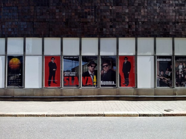Theatre posters in Helsinki