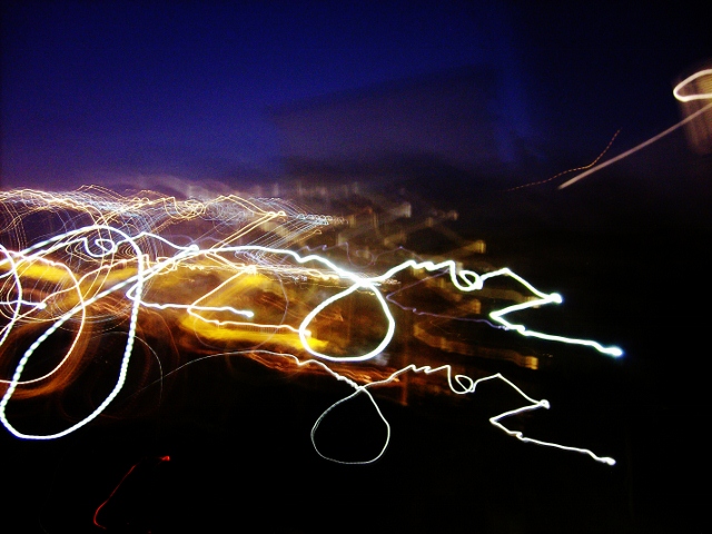 Abstract writing photo