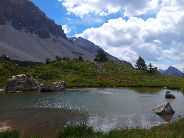 Pond in Vallee Etroite, France
