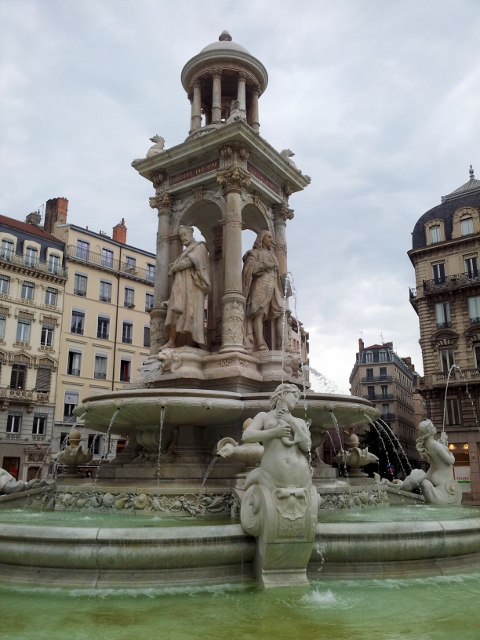 Fountain at Place des Jacobins, Lyon