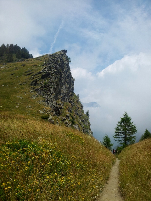 Cliffs near Conca del Pra