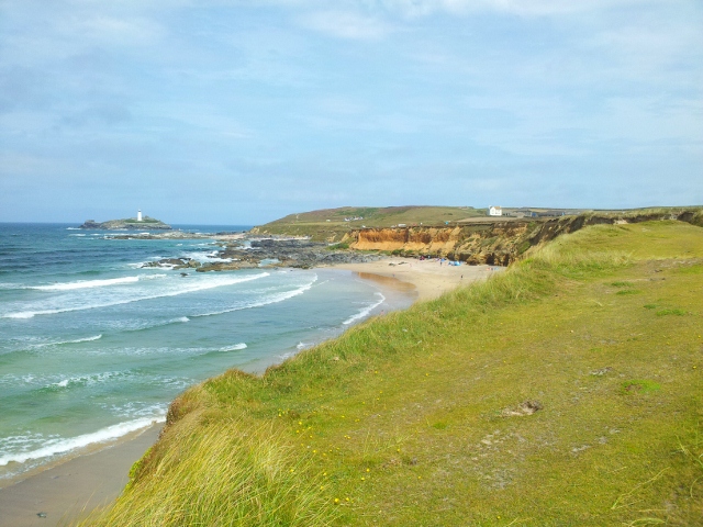 View to Godrevy Island, Cornwall