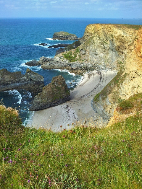 Cliffs in Cornwall