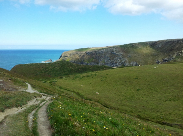 South West Coast Path in Cornwall