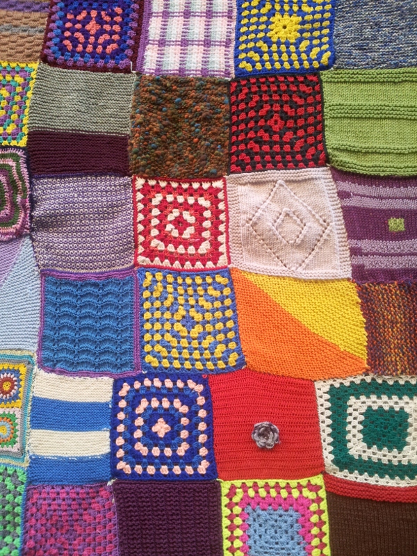 Patchwork knitting/crochet