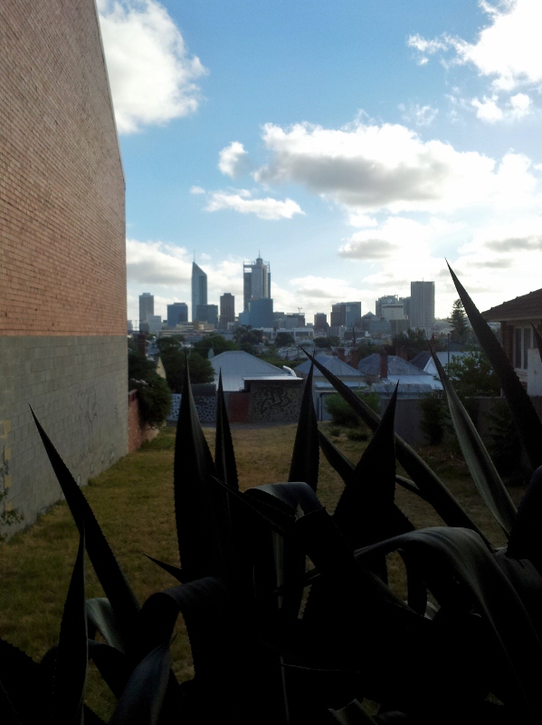 Perth city skyline
